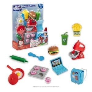 NWT   elf on the shelf/elf scout kitchen props-20+ pieces- accessories